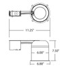 NICOR Lighting 6-inch Recessed Housing, Remodel, IC-Rated, Airtight (17003AR)