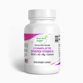 BORDIN HEALTH Complete Synergy Vitamin D Premium Supplement Blend