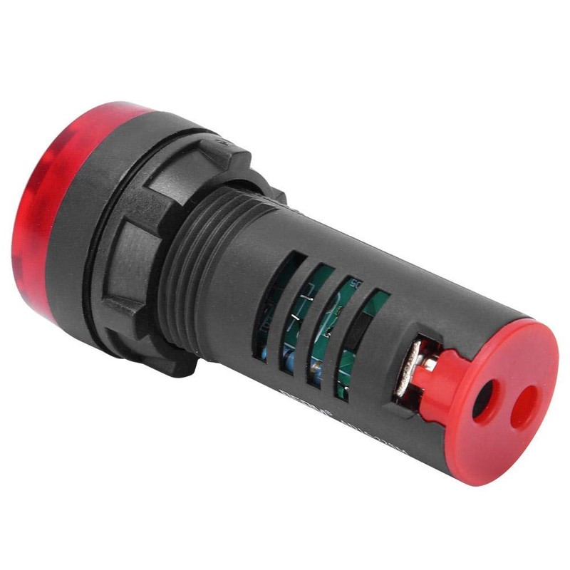 10PCS BERM AC/DC12V Red LED Buzzer, AD16-22SM Buzzer Beep Flash