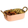 APS Mumbai 40735 Mini Serving Pan, Stainless Steel, Copper Look,