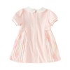 DAVE&BELLA Toddler Girls Sporty Dress Summer Puff Short Sleeve Pleated