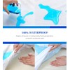 Queen Mattress Protector Noiseless,Mattressprotector Queen,Waterproof Mattress Cover Soft Breathable Cotton
