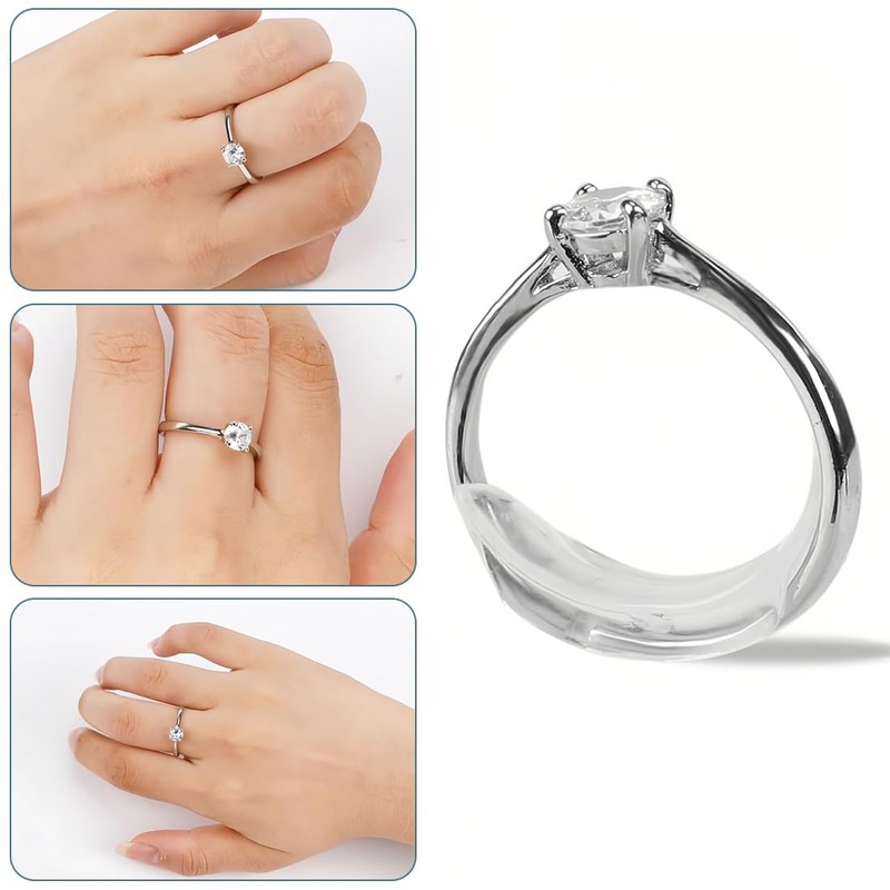 Invisible Ring Reducer, Ring Size Adjuster, Ring Sizes for Loose