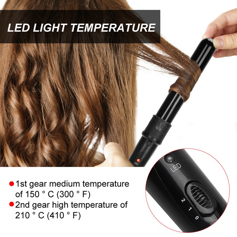 5‑In‑1 Curling Iron LED Adjustable Temperature Hair Styling Curling Iron