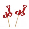 Darling Souvenir, Wedding I Do Cupcake Toppers, Party Dessert Decorations