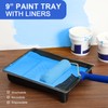 27 PCS Paint Roller Kit with Extension Pole, 4" &