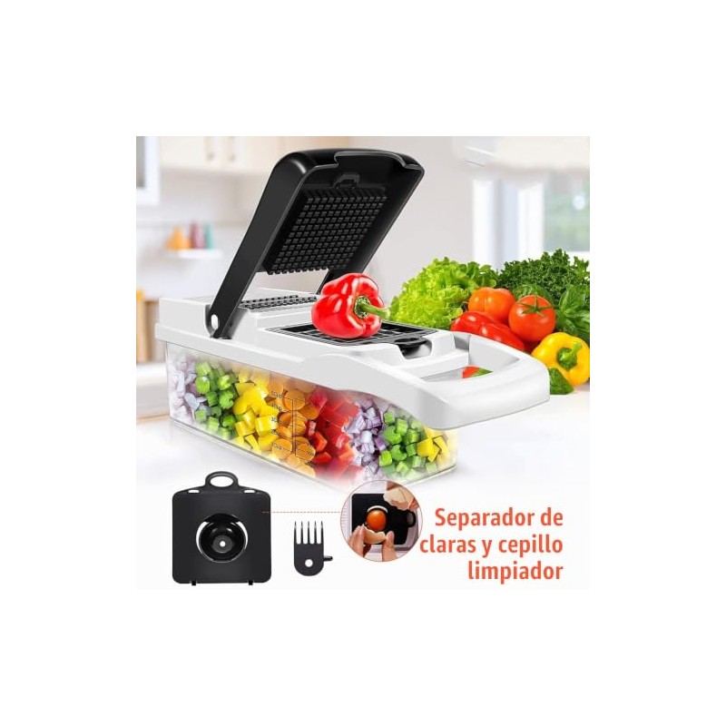 Picadora de Verduras, Jasuvii Cortador de Verduras Mandoline 15 en