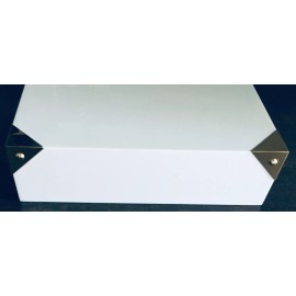 Display For Lighters, Leather Goods & More, Cream and Gold, New In Box