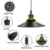 Bronze Industrial Plug in Pendant Light,Vintage Plug in Pendant Lighting,4.5M