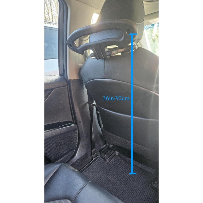 percha de ropa para reposacabezas de coche, 3 en 1,