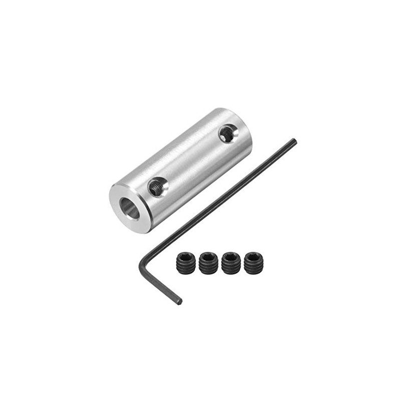 sourcing map 3.17 mm to 4 mm Bore Rigid Coupling