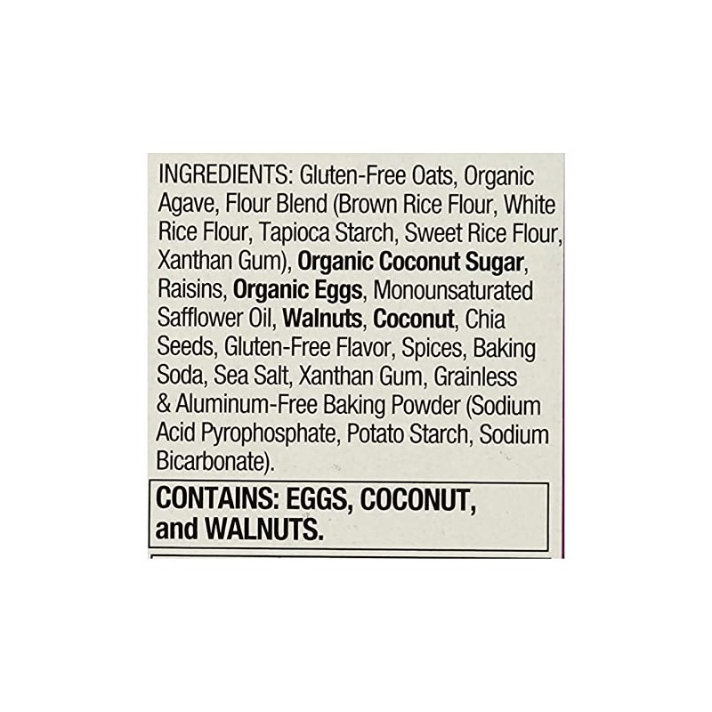 Pamela's Products Whenever Bars Oat Raisin Walnut Spice, 1.41-ounce Bars,