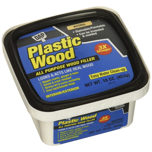 DAP Inc 16Oz Latex Plastic Wood Filler Inc 00529 16Oz Latex Plastic Wood Filler