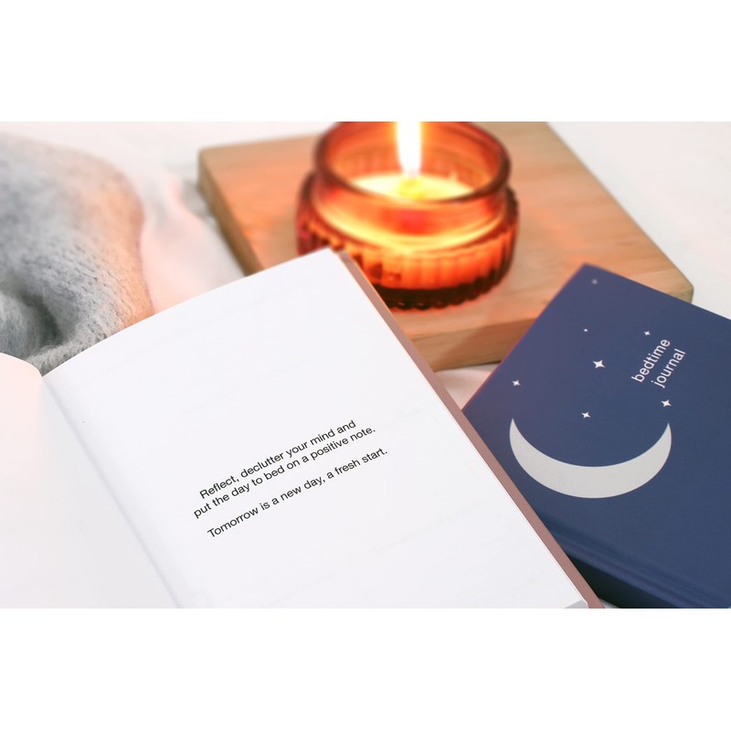 Mini Bedtime Journal Guided Everyday Journal with Writing Prompts Self