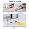 BLHLA 4 Sets Sliding Window Locks for Up and Down
