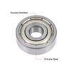 sourcing map 625ZZ Deep Groove Ball Bearing 5x16x5mm Double Shielded