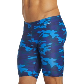 Sporti Camouflage Jammer Swimsuit - Blue Multi - 24