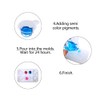 1:1 Epoxy Resin Transparent Glue Sealant DIY Handcrafted Making 40Min
