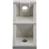 Stationary Sliding Patio Door Fixed Panel Clip Bracket (PDB-33-WH) (8