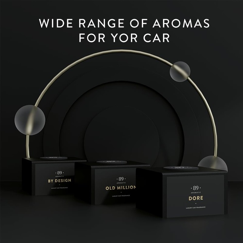 Aromatic • 89 • Car Vent Clip Refill Pack -