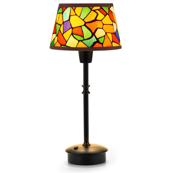 Depecal Cordless Table Lamp with Dimmer, Rechargeable 5200mAh Small Battery