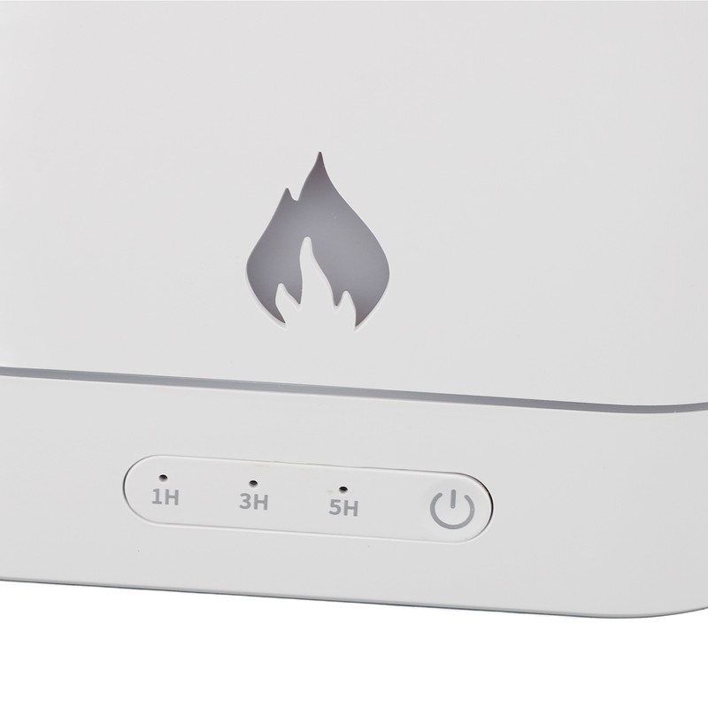 Volcano Aroma Diffuser 7 Colors Lights Fine Mist Simulated Flame