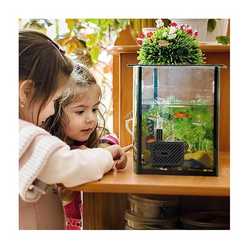 Bomba de Agua Sumergible 110V 2.5W, Motor para Acuario