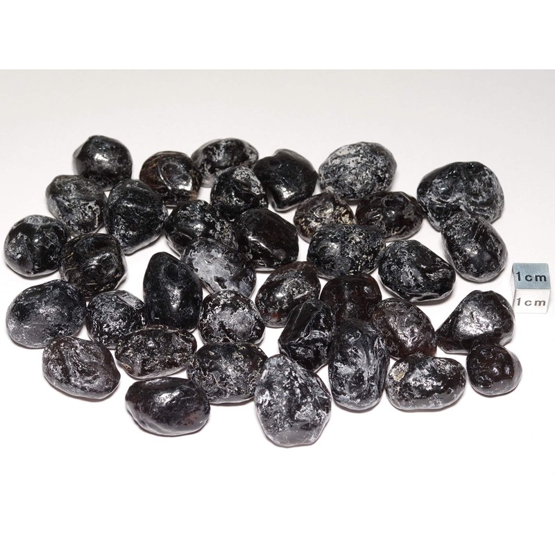 [N2 stone Natural] Natural mineral Apache tear (obsidian/apache's tear) /