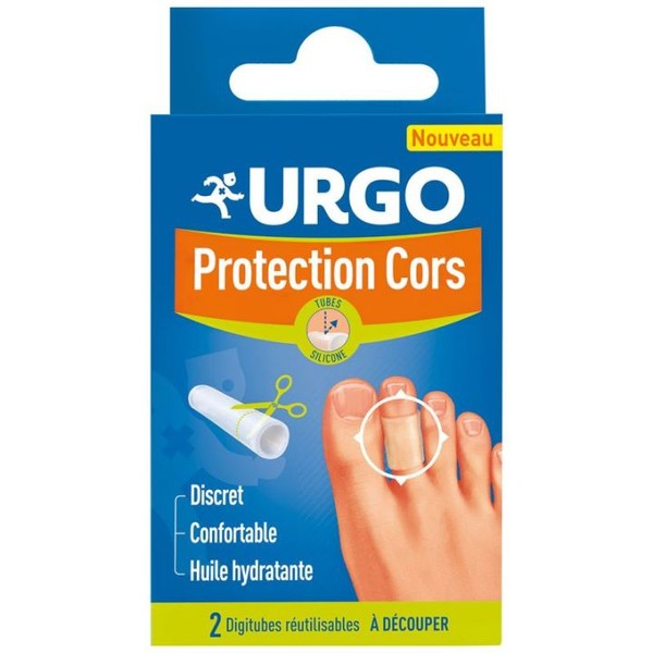 URGO PROTECTION COR DIGITUBES A DECOUPER 2X8CM