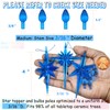 KonohaELF Ceramic Christmas Tree Replacement Lights Bulbs, Klein Blue Medium