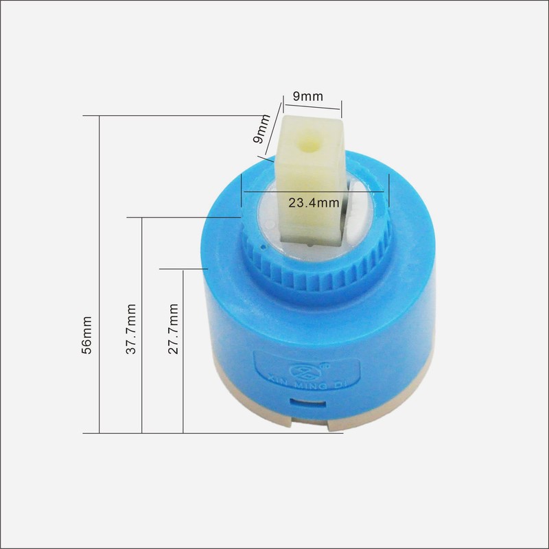 Diameter35mm Low Torque Ceramic Cartridge Without Distributor,Replacement for Single Handle
