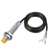 uxcell Inductive Proximity Switch Sensor NPN Normally Open, 6-36V DC,