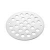 Round 4 Inch Screw-in Floor Drain Cover, Stainless Steel Strainer
