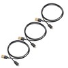 Cable Matters 3-Pack Micro USB 2.0 Cable in Black 3