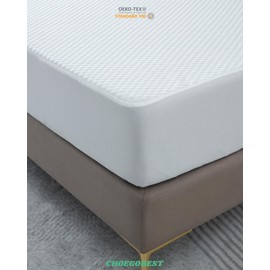 CHOEGOBEST Mattress Protector Noiseless, Ultimate Comfort, Waterproof, 2024 Luxury Premium Quality with Deep Pocket (Twin XL, Hex)