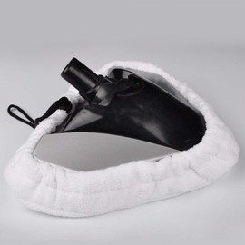 6 PCS Universal Washable Triangular Microfiber Cleaning Pad Cover Washable Cloths for X5 Steam Mops and Generic Fit Steam Mop/Drawstring Microfibre Cleaning Pads for S2 Series Mop & X5 MOP