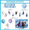 Winter Birthday Decorations, 110 Pack Movie-Theme Birthday Party Supplies, Beautiful
