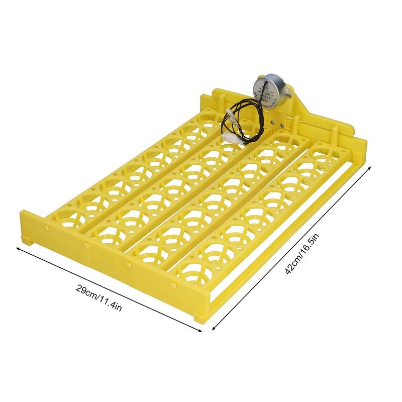 Automatic Egg Turner Convenient 32 Eggs Plastic Tray Turning Hatcher