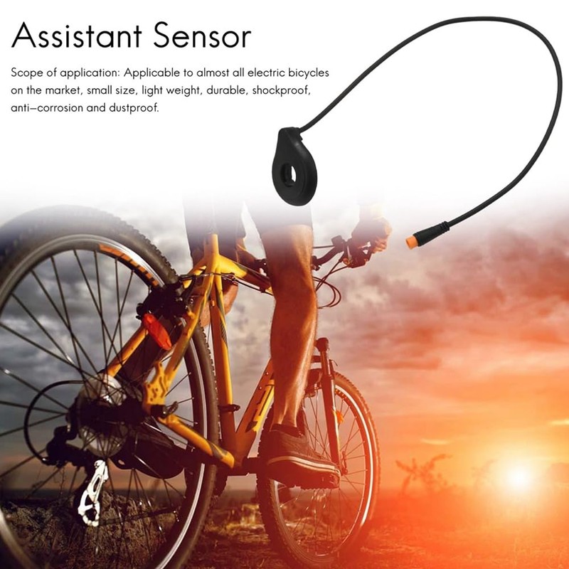 5X Bike Power Pedal Assist Sensor Cycling Accessories Bicycle Parts