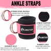 LINSTER Foot Straps Cable Pull (Pack of 2) for Fitness