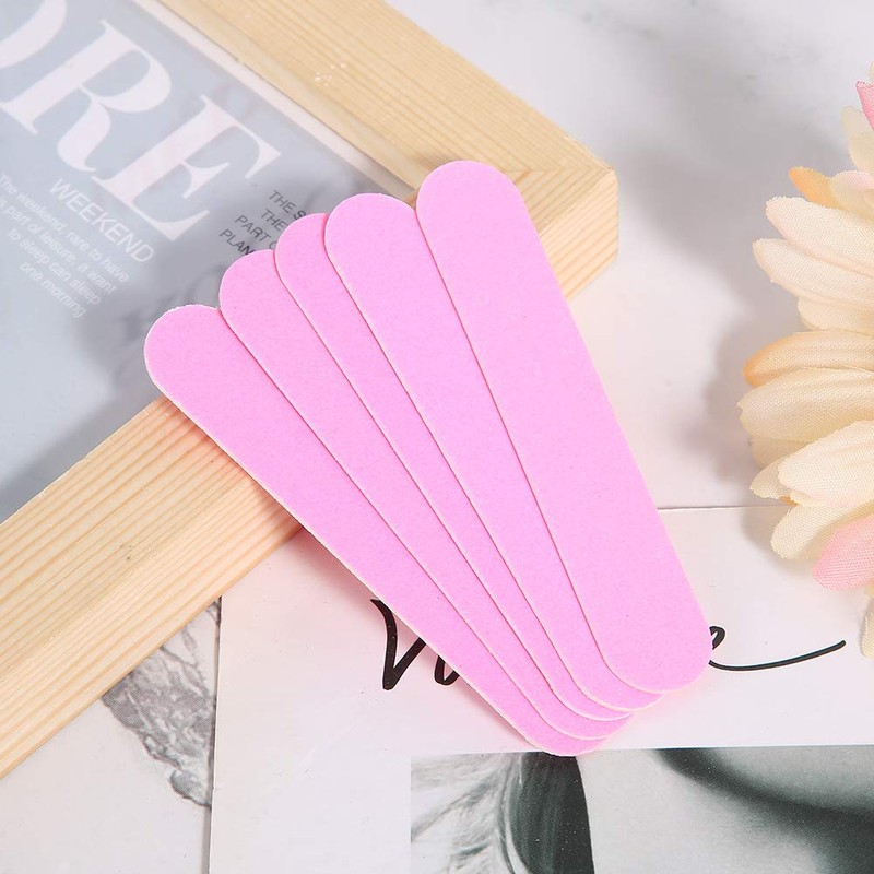 Lima de uñas, 100 piezas de limas de uñas de