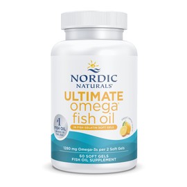 Nordic Naturals Nordic Naturals Ultimate Omega, 1280mg, Lemon Flavour, 60 Fish Softgels