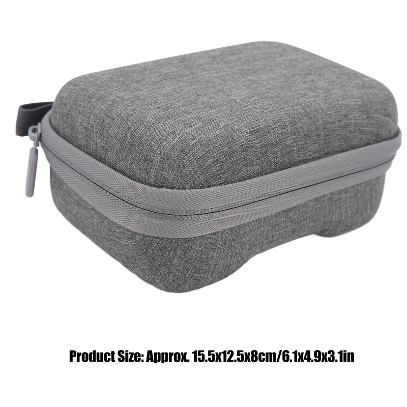 Drone Remote Control Storage Bag Protective Case Dustproof Gray for