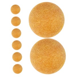 BESPORTBLE 8pcs Mini Foosball for Boys and Girls Vibrant Replacement Soccer for Table Football Game Unique Fuzzy Design for Enhanced