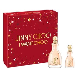 Jimmy Choo I Want Choo Eau de Parfum 2 Piece Set - 3.3 fl. oz. Spray, 1.3 fl. oz. Spray - Long Lasting Fragrance with notes of Mandarine Juice, Jasmine & Vanilla - Floral & Woody