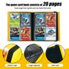 Trading Card Album, Scrapbook Cards, 4 Compartments, 20 Pages, 160