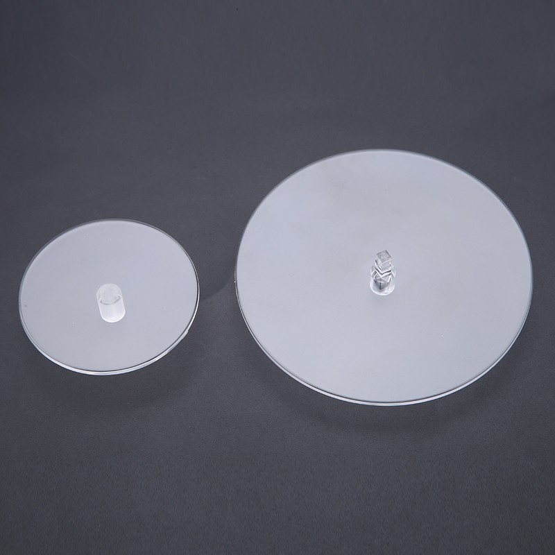 360 Rotating Solar Power Showcase LED Light Turntable Watch Jewelry