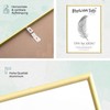 2 x Picture Frames Gold Metal DIN A4 21 x