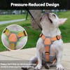 Huntboo Escape Proof Dog Harness, Escape Artist Harness, Reflective Dog