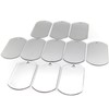 100 Pack Blank Stainless Steel Dog Tags – Military Spec